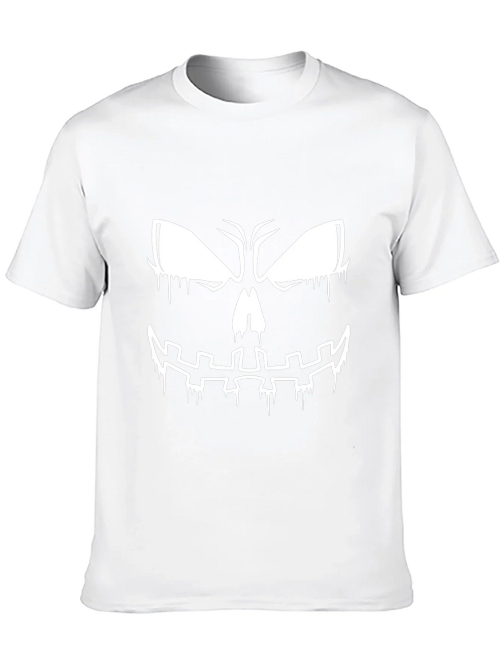 Spooky Halloween Face Graphic T-Shirt product image 12
