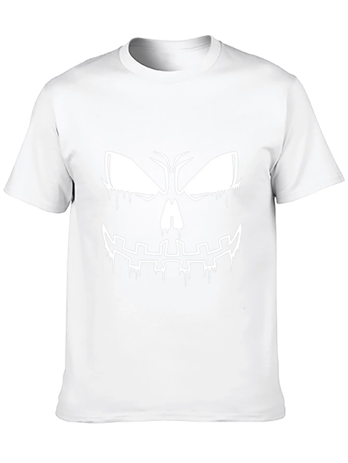 Spooky Halloween Face Graphic T-Shirt product image 12