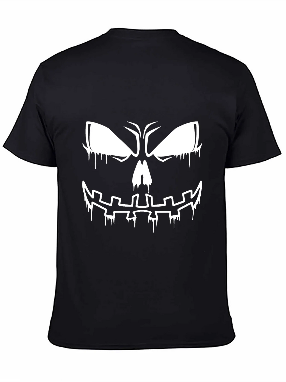 Spooky Halloween Face Graphic T-Shirt product image 7