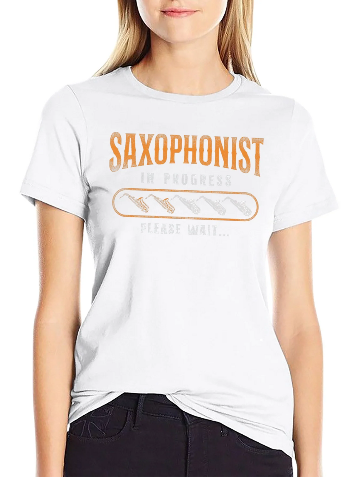 Saxophonist In Progress T-Shirt - Musician Humor Tee product image 11