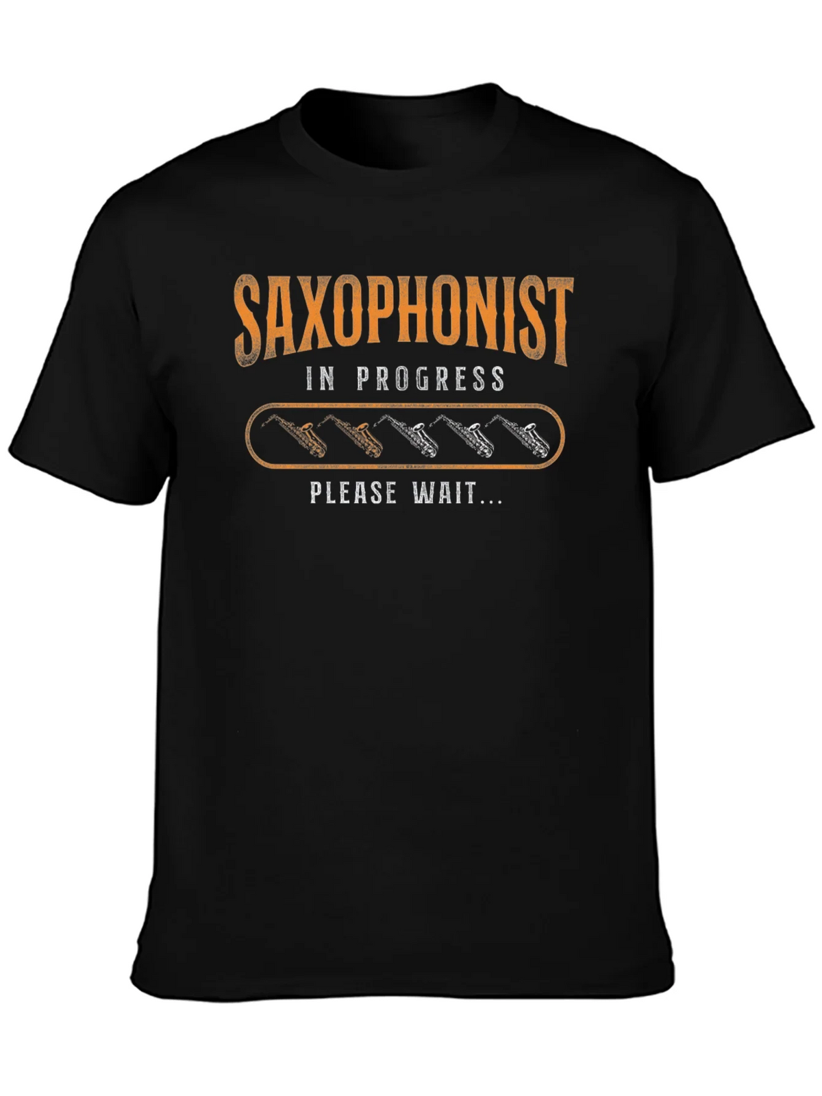 Saxophonist In Progress T-Shirt - Musician Humor Tee product image 6