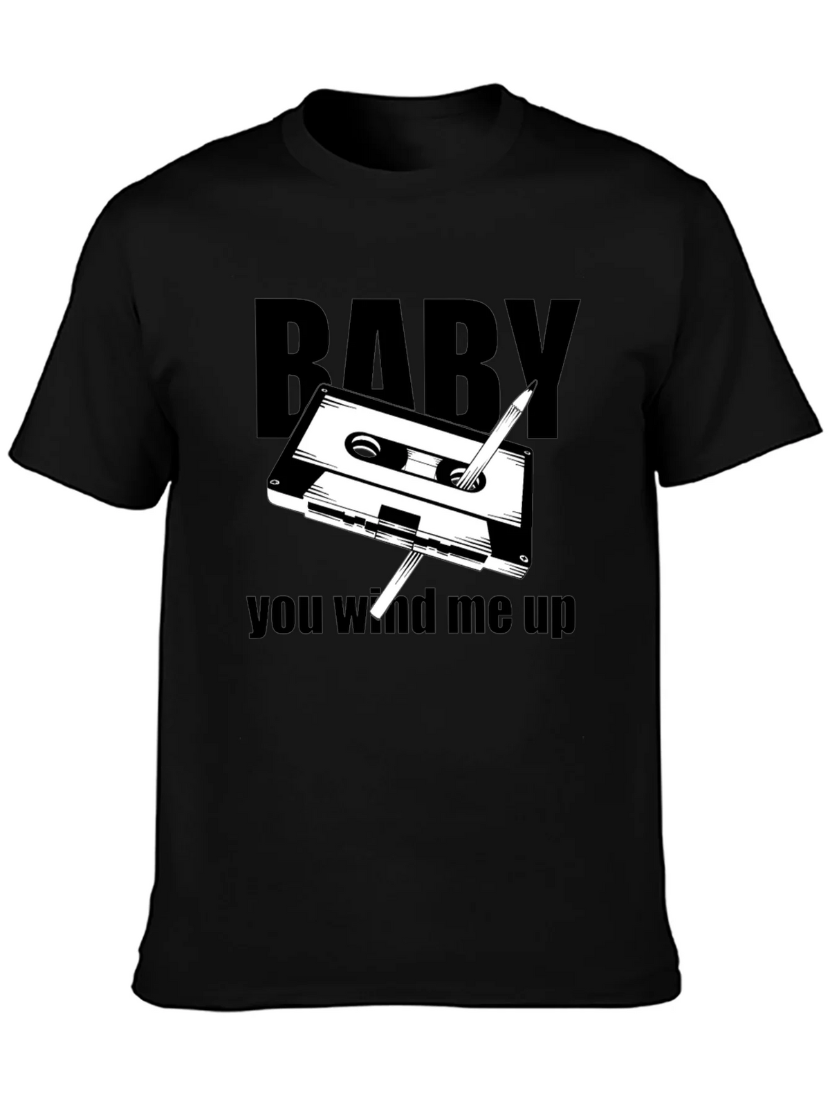 Retro Cassette Tape T-Shirt - You Wind Me Up product image 6