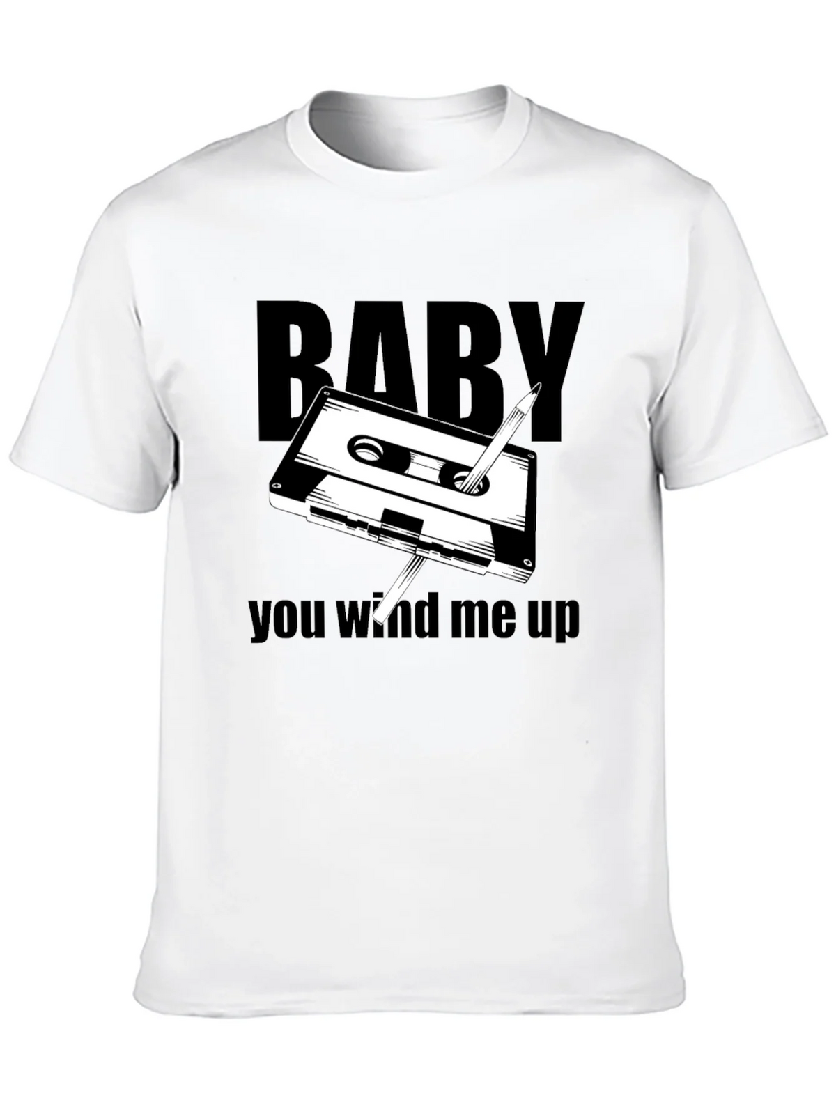 Retro Cassette Tape T-Shirt - You Wind Me Up product image 12