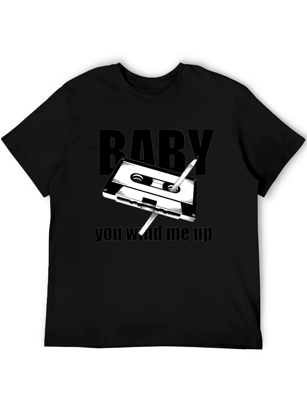 Retro Cassette Tape T-Shirt - You Wind Me Up product image 8