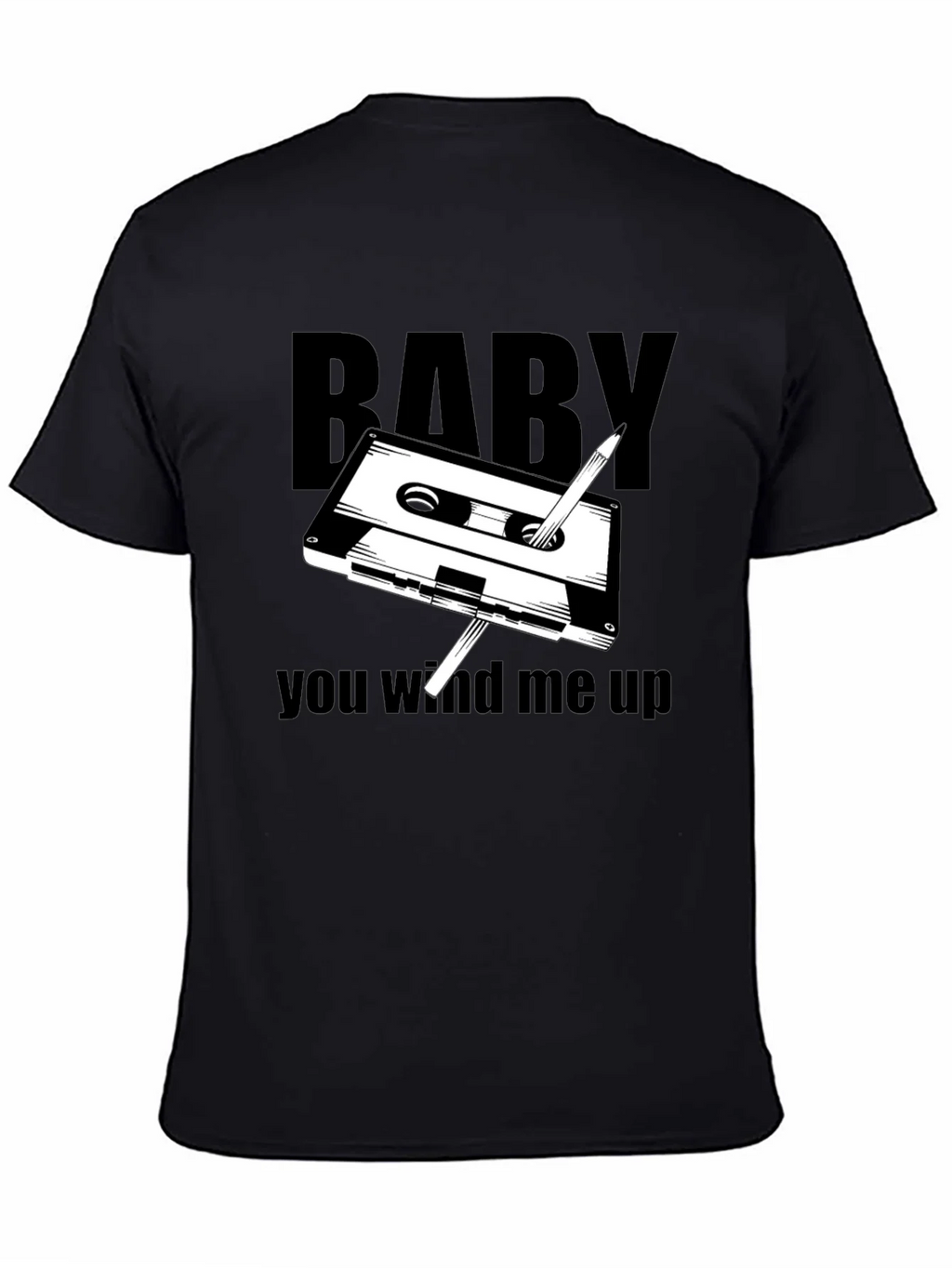 Retro Cassette Tape T-Shirt - You Wind Me Up product image 7