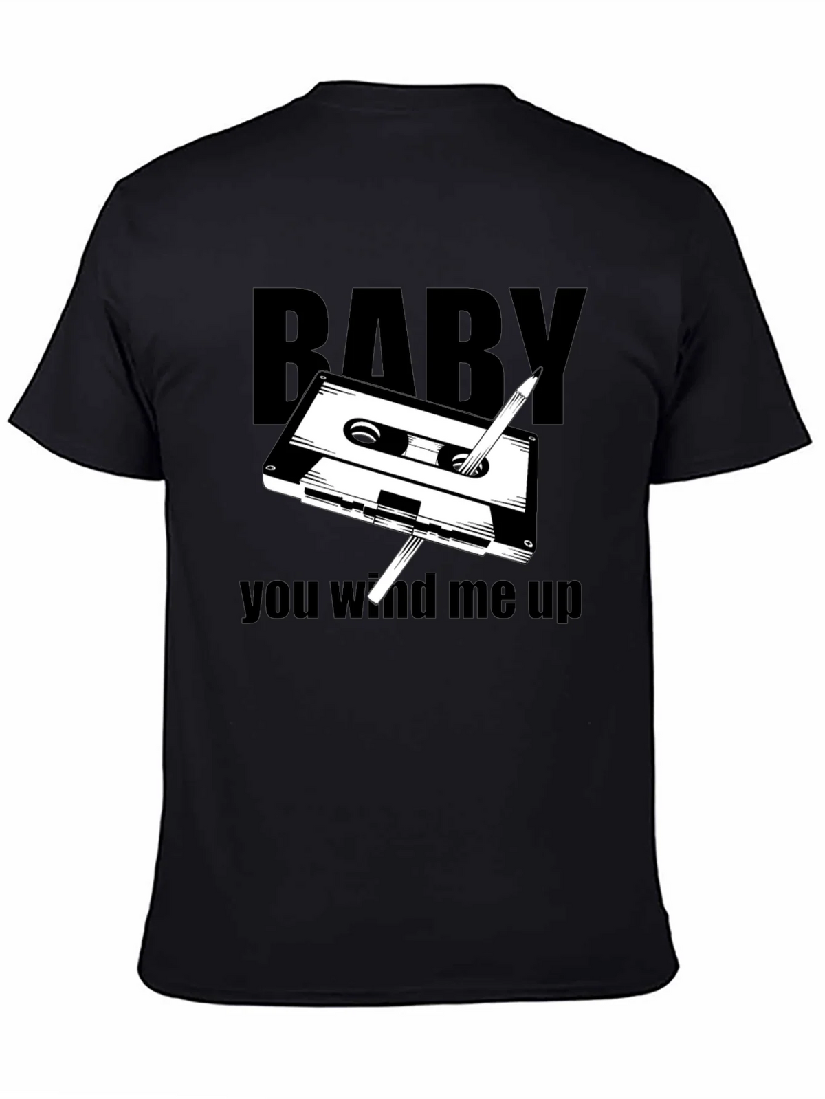 Retro Cassette Tape T-Shirt - You Wind Me Up product image 7