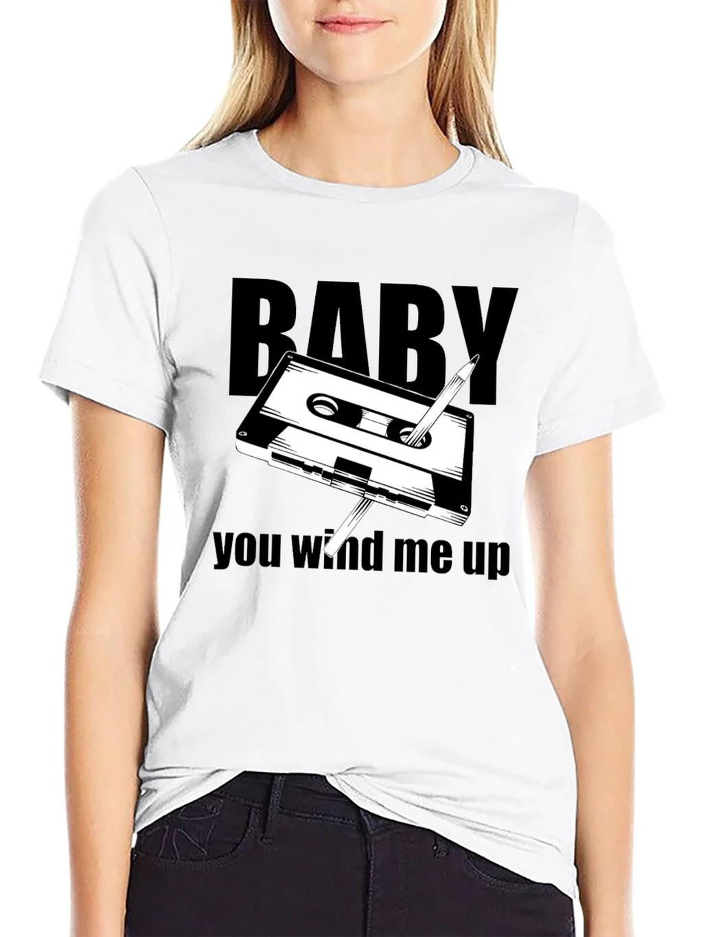 Retro Cassette Tape T-Shirt - You Wind Me Up product image 11