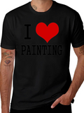 I Love Painting T-Shirt - Artistic Expression Tee product image 1