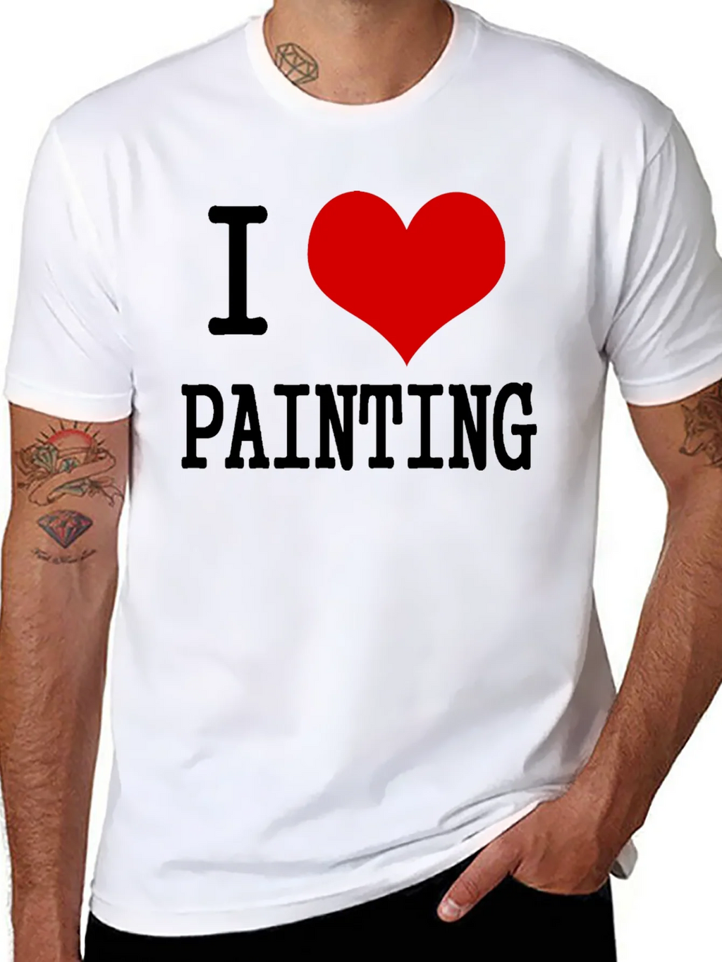 I Love Painting T-Shirt - Artistic Expression Tee product image 10