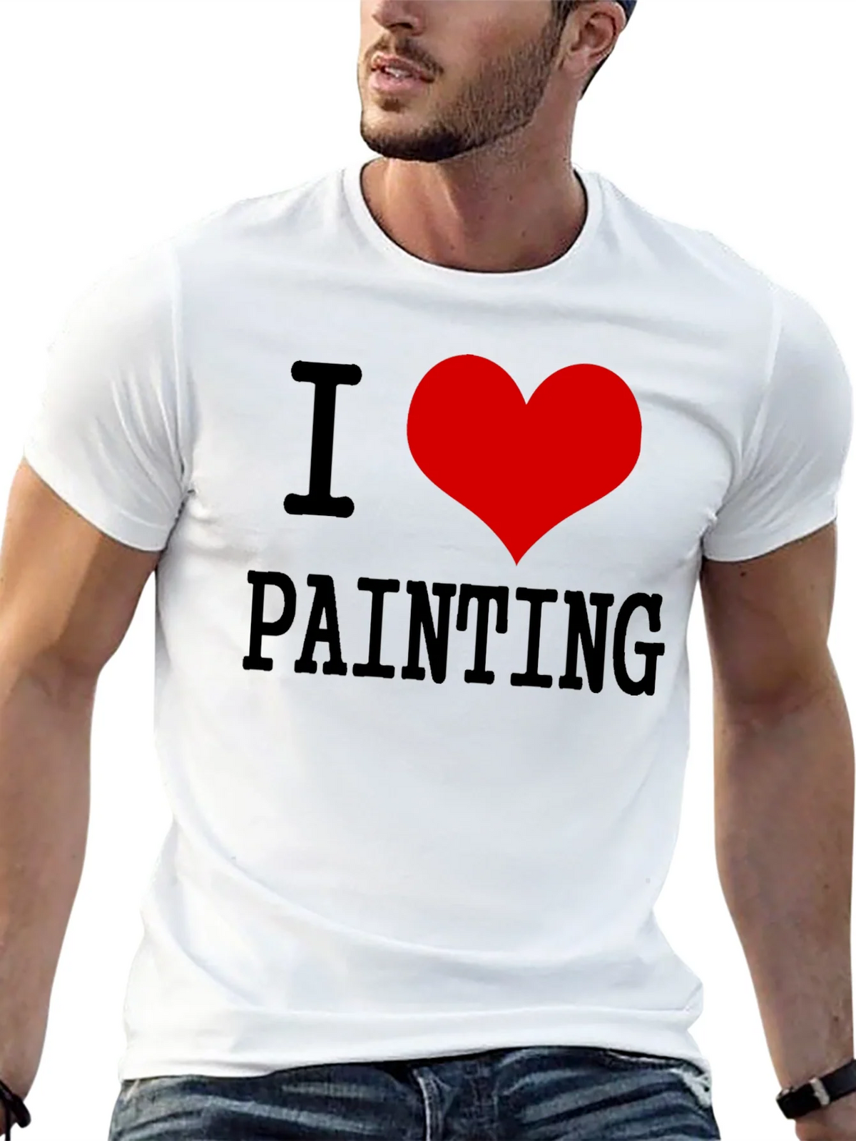I Love Painting T-Shirt - Artistic Expression Tee product image 4