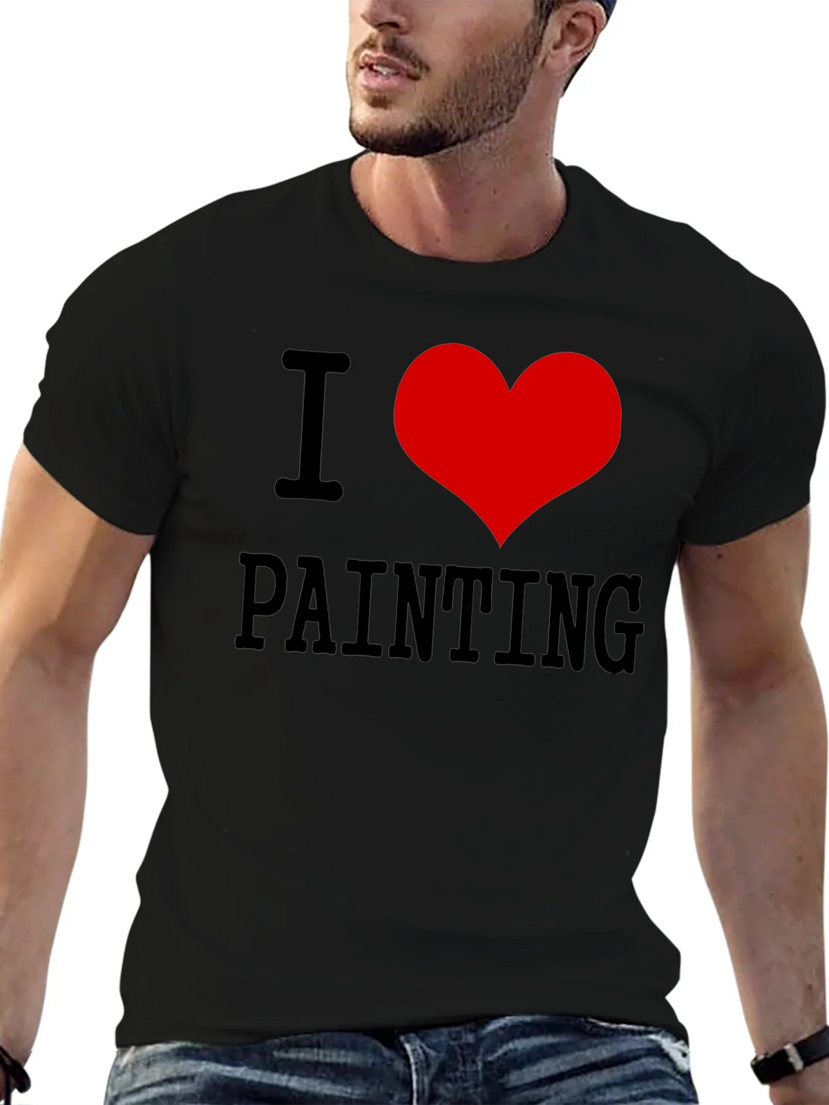 I Love Painting T-Shirt - Artistic Expression Tee product image 9