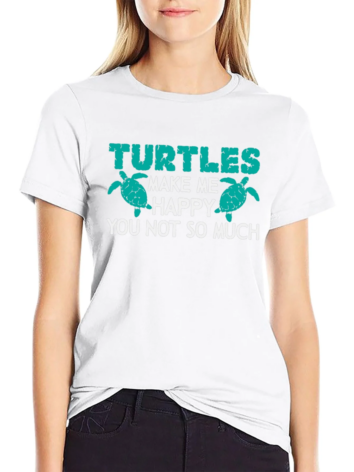 Turtles Make Me Happy Graphic Tee product image 11