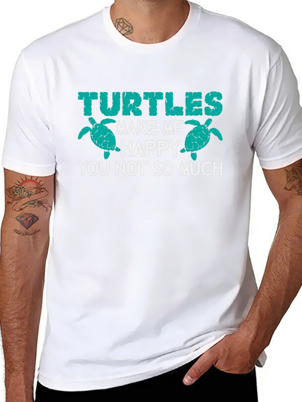 Turtles Make Me Happy Graphic Tee product image 10