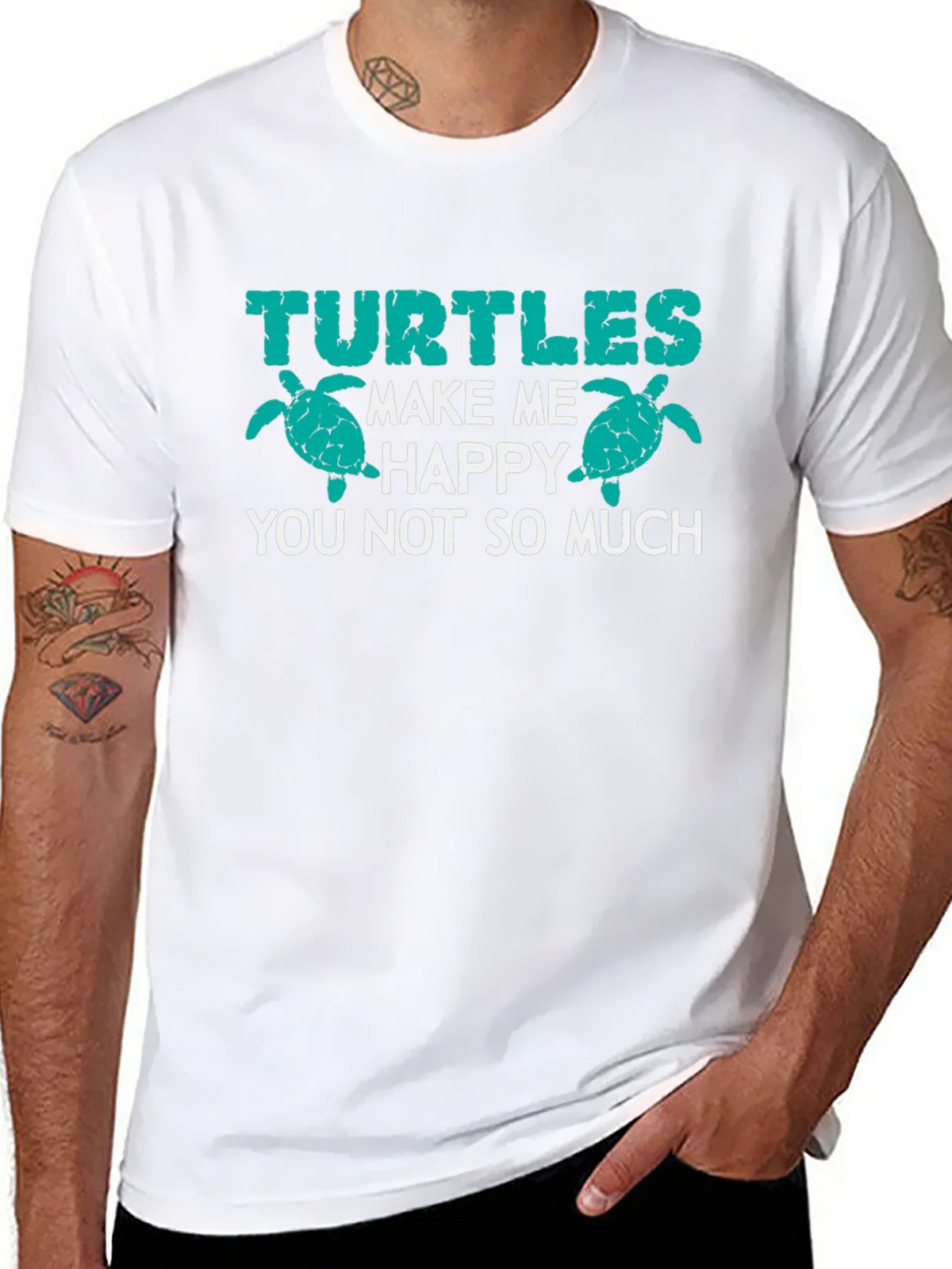 Turtles Make Me Happy Graphic Tee product image 10