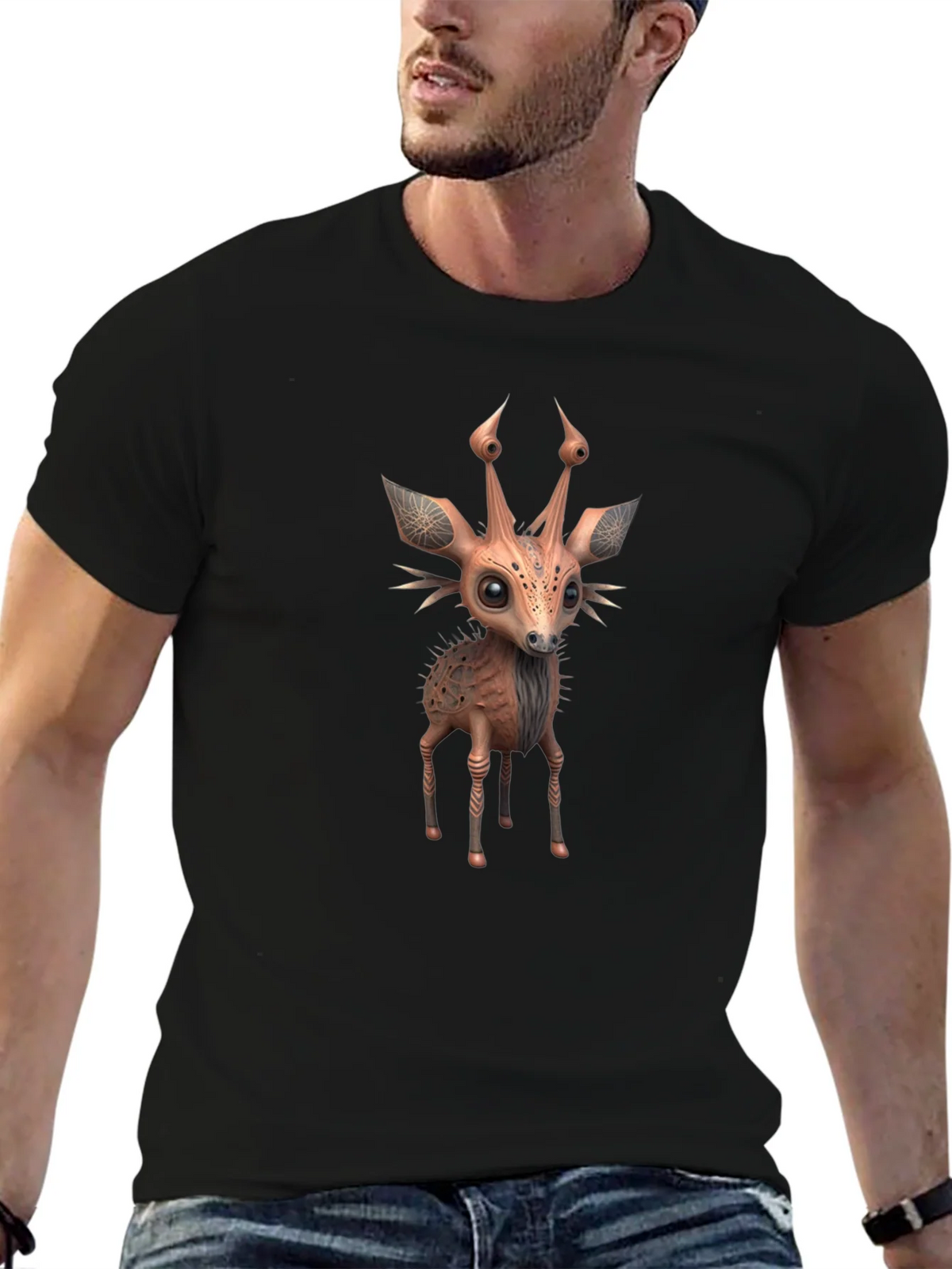 Unique Animal Graphic Tee product image 9