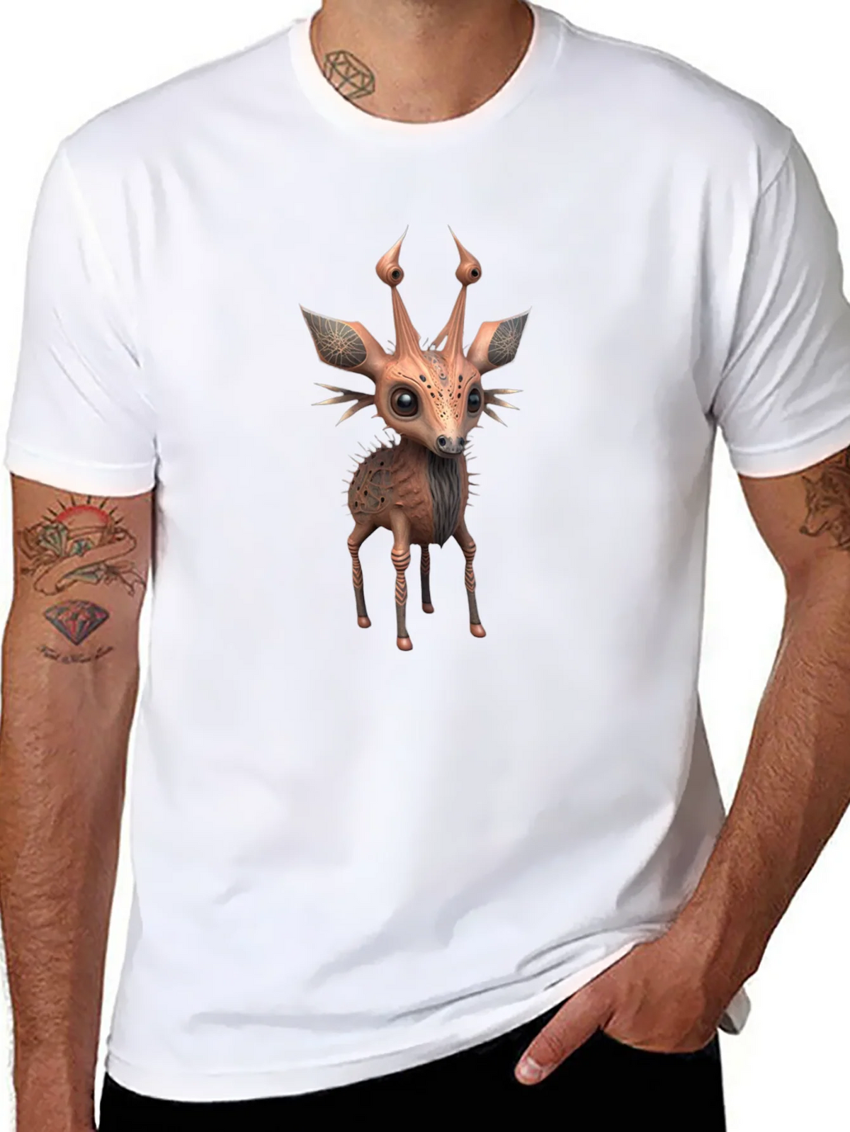 Unique Animal Graphic Tee product image 10