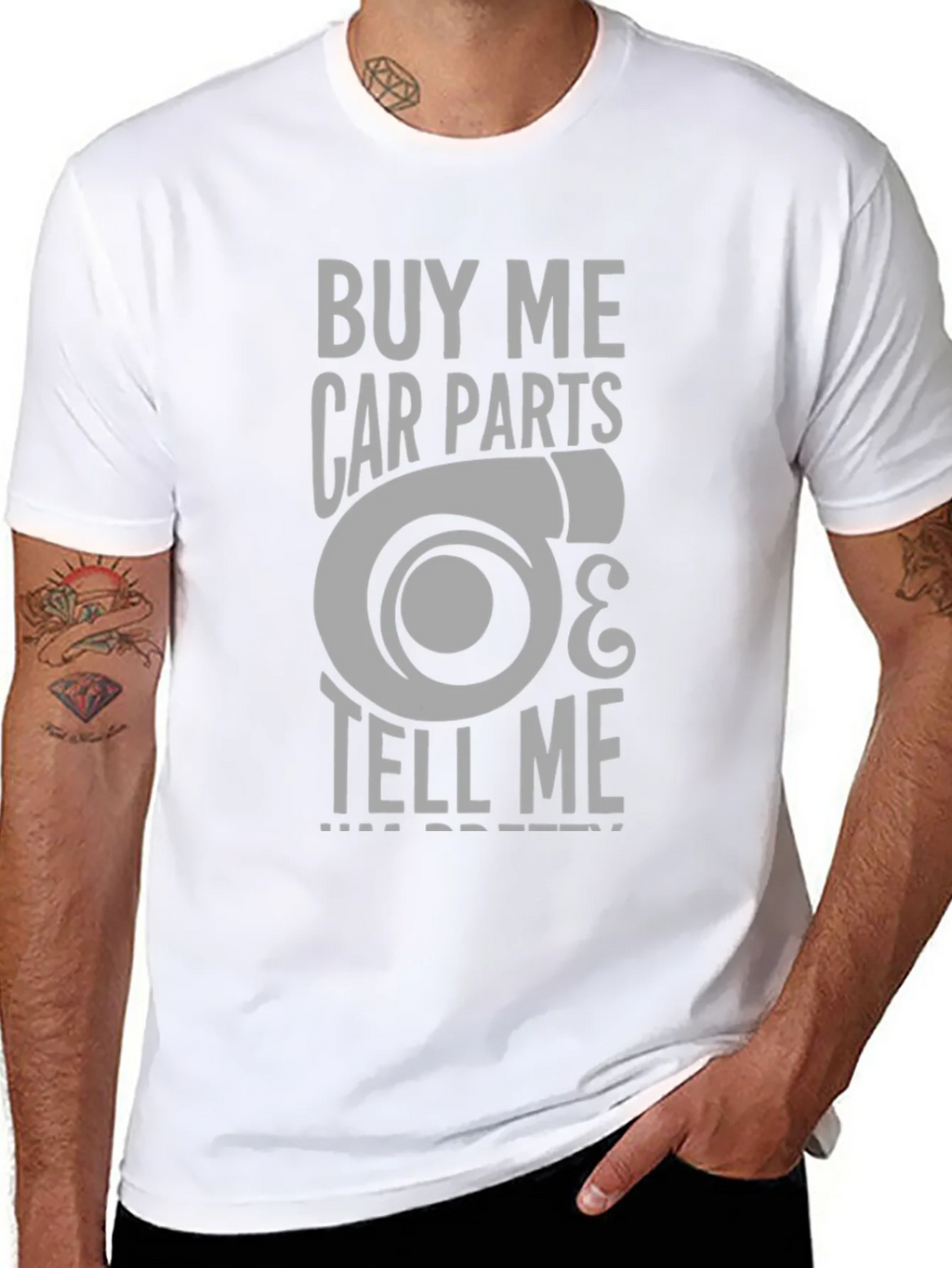 Buy Me Car Parts T-Shirt - Turbo Design product image 10