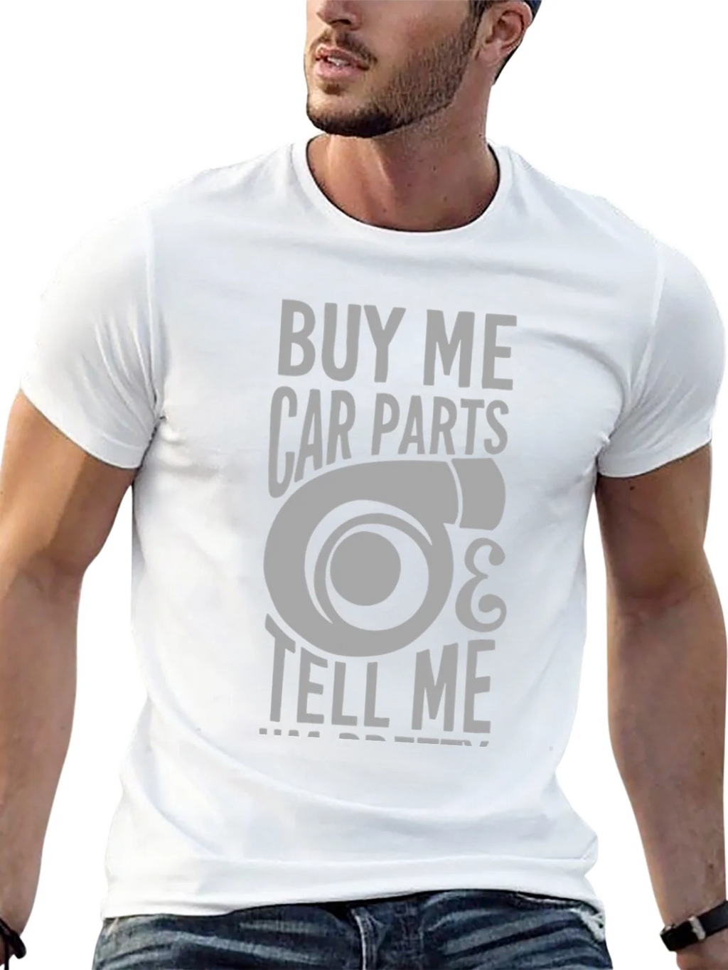 Buy Me Car Parts T-Shirt - Turbo Design product image 4