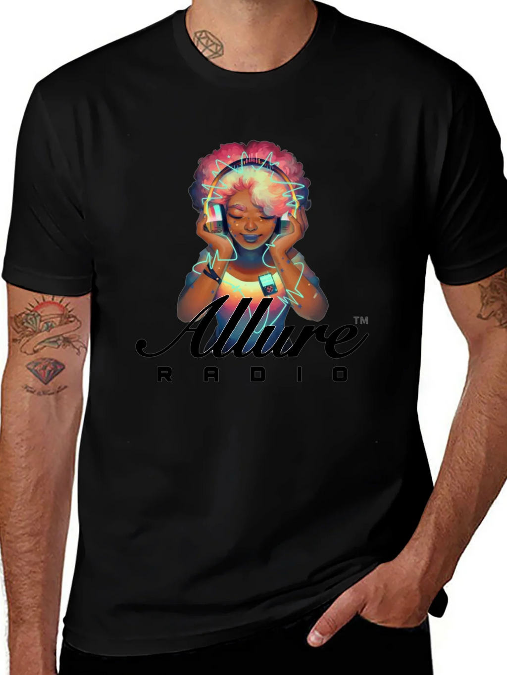 Allure Radio Graphic T-Shirt - Stylish & Unique product image 1