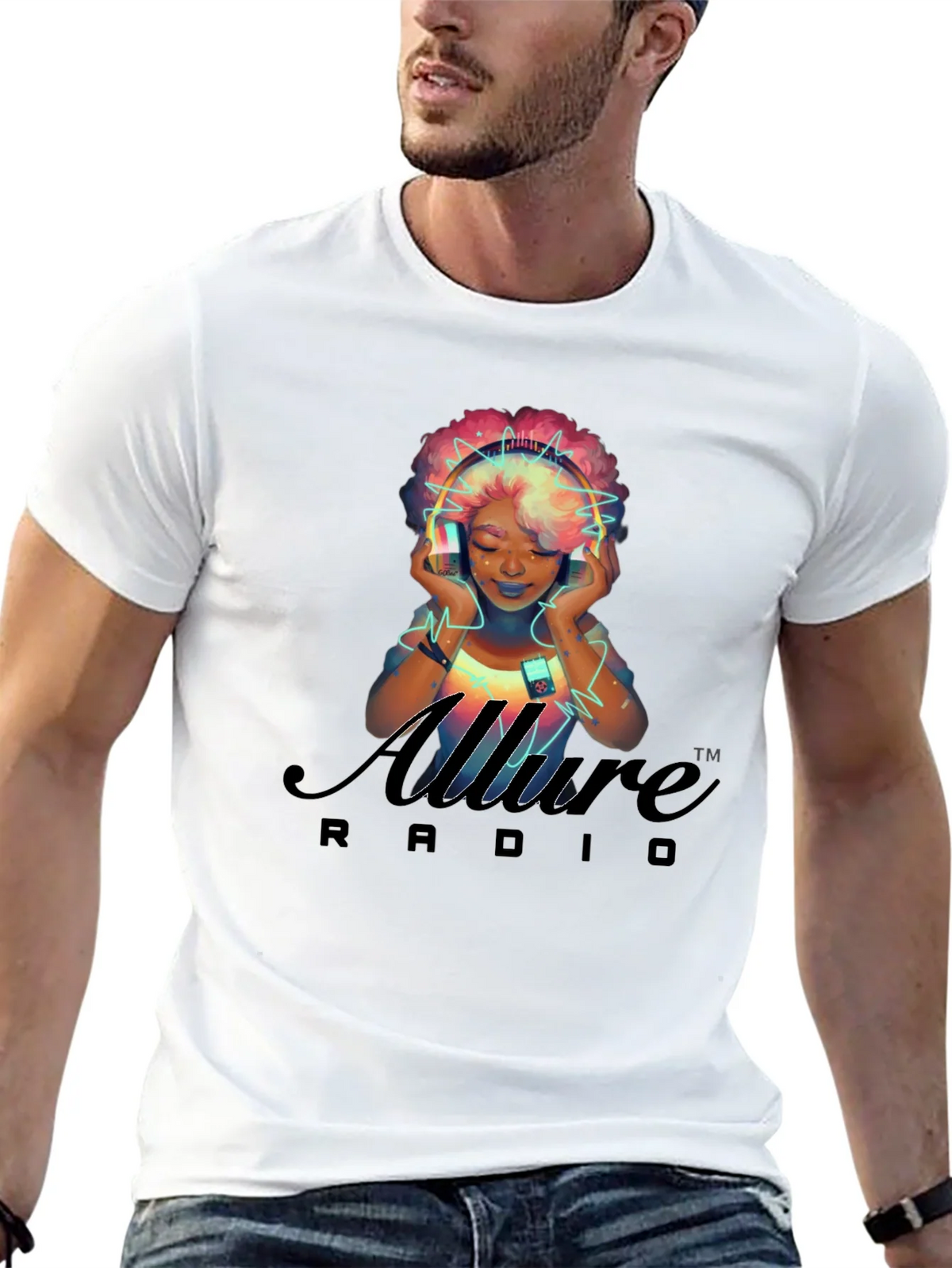 Allure Radio Graphic T-Shirt - Stylish & Unique product image 4
