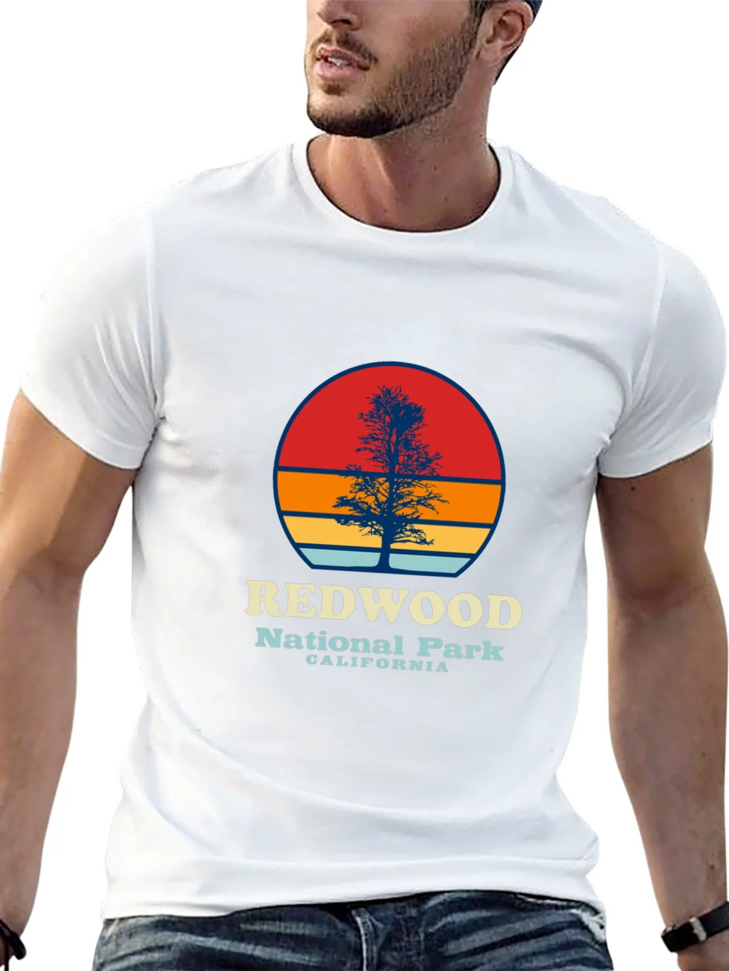 Redwood National Park Retro T-Shirt product image 2