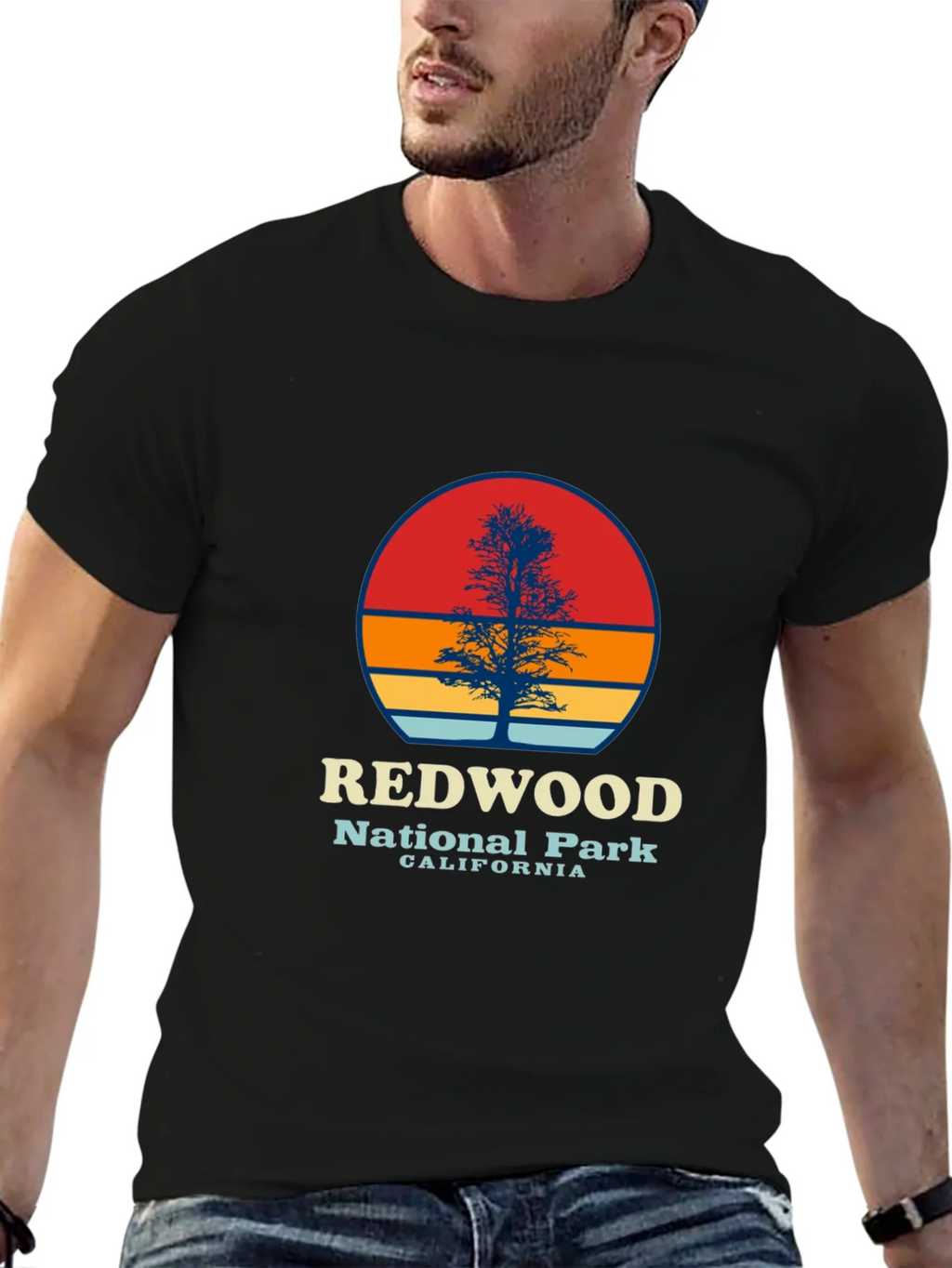 Redwood National Park Retro T-Shirt product image 4