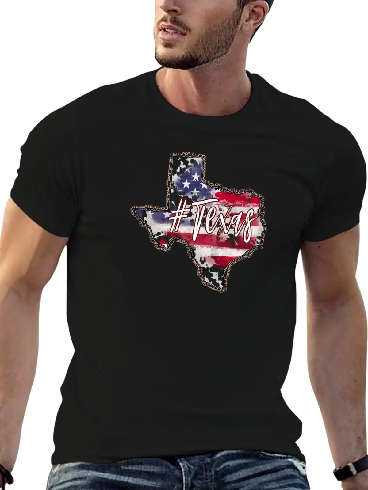 Texas State Flag Graphic T-Shirt product image 9