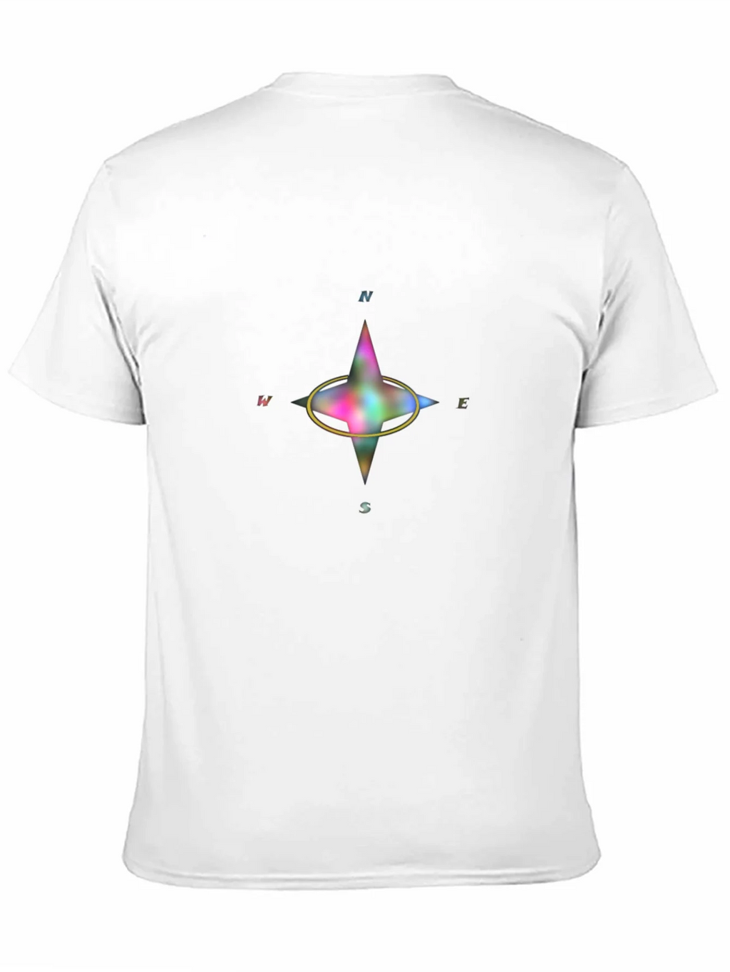 Compass Graphic T-Shirt - Black Casual Wear product image 2