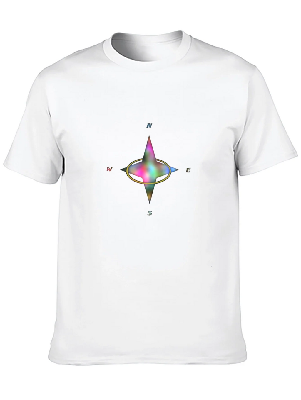 Compass Graphic T-Shirt - Black Casual Wear product image 12