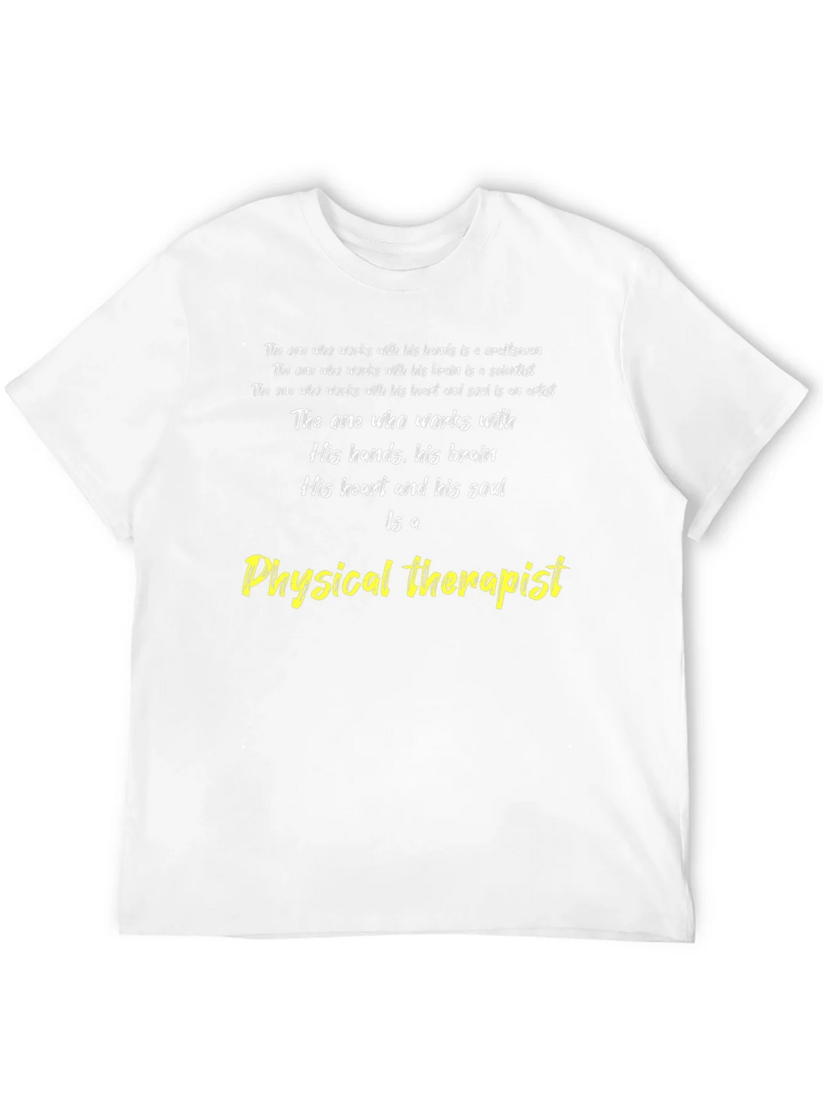 Physical Therapist T-Shirt - Craftsman Scientist Artist product image 3