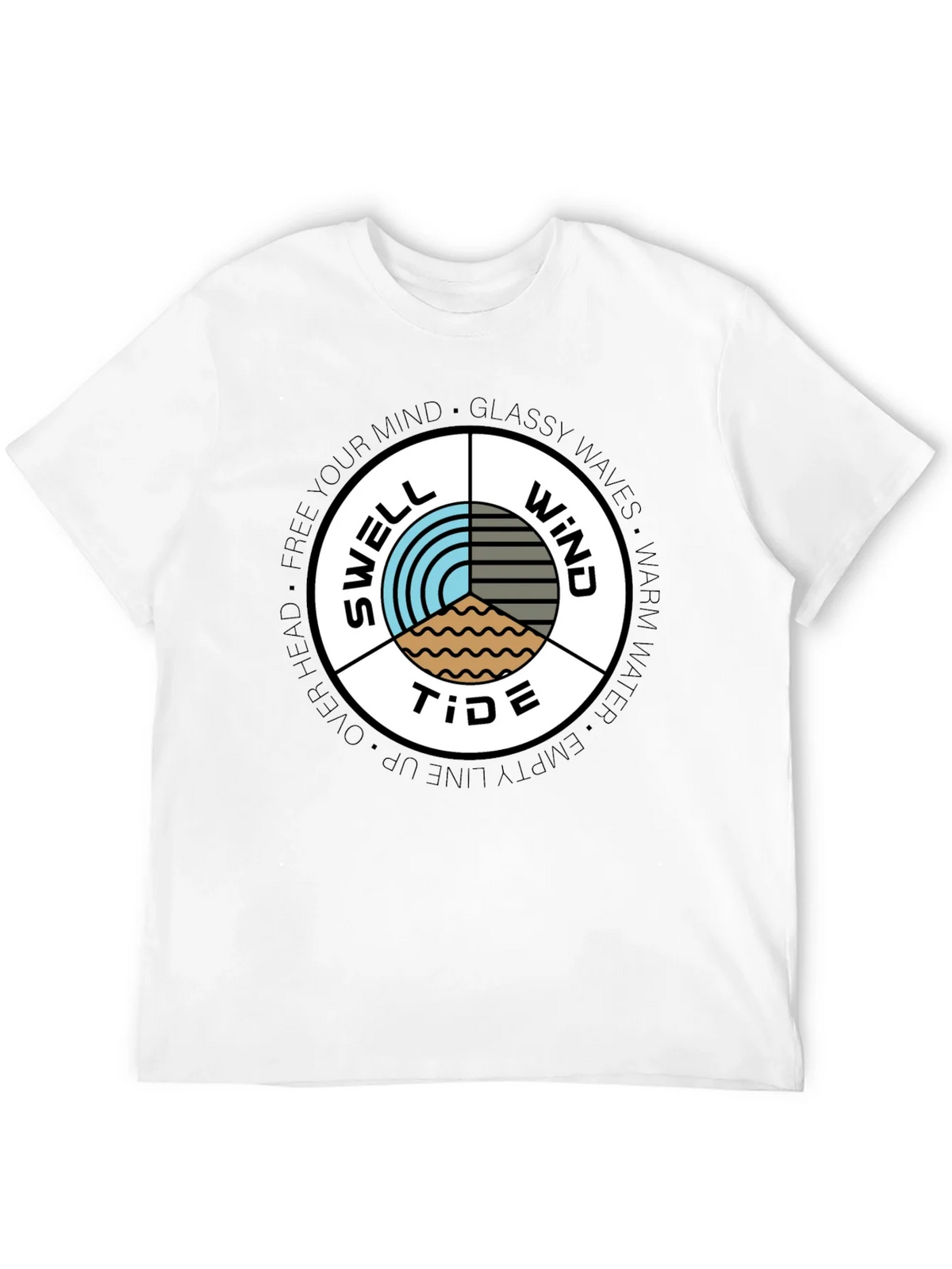 Swell Wind Tide Graphic Tee product image 3