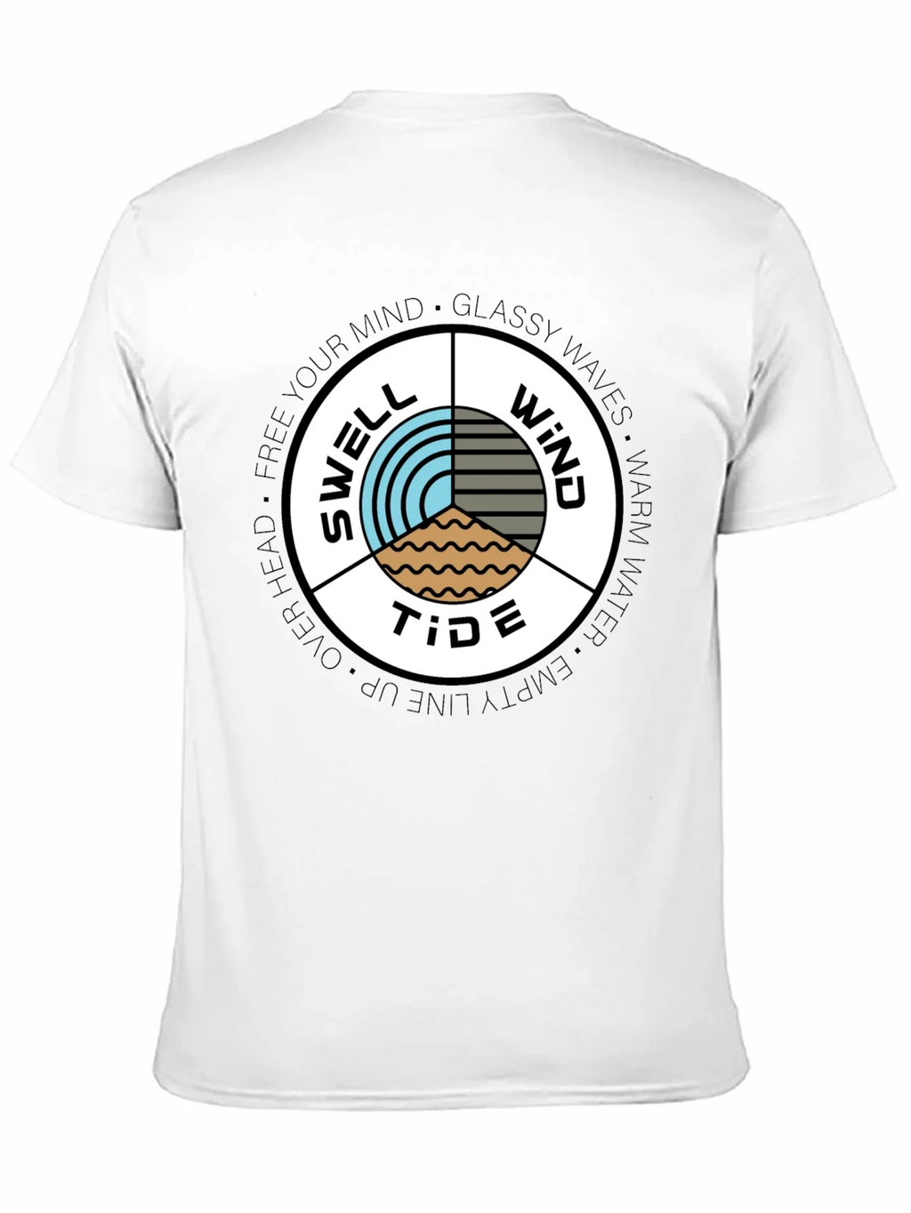 Swell Wind Tide Graphic Tee product image 2