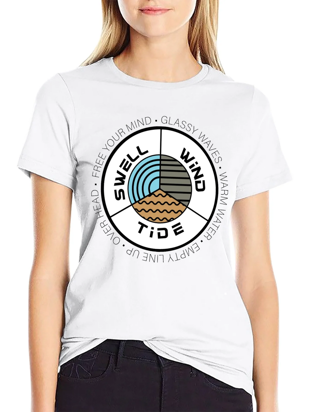 Swell Wind Tide Graphic Tee product image 11