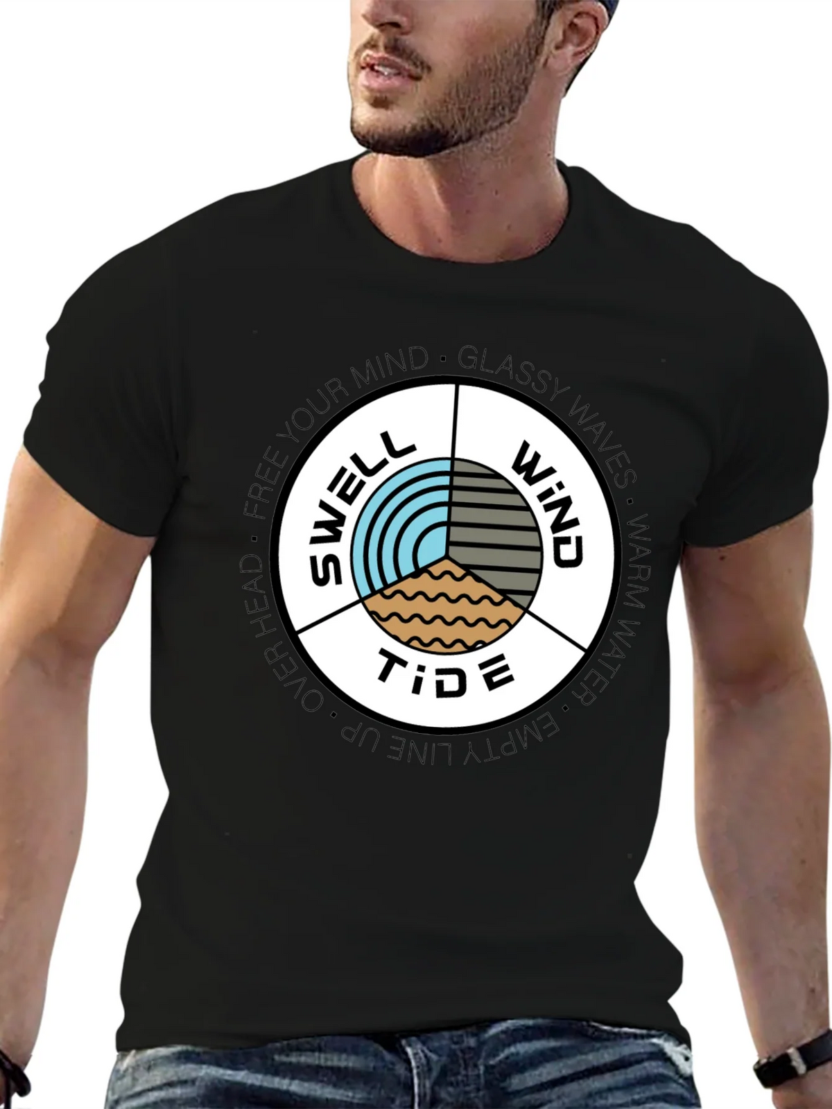 Swell Wind Tide Graphic Tee product image 9