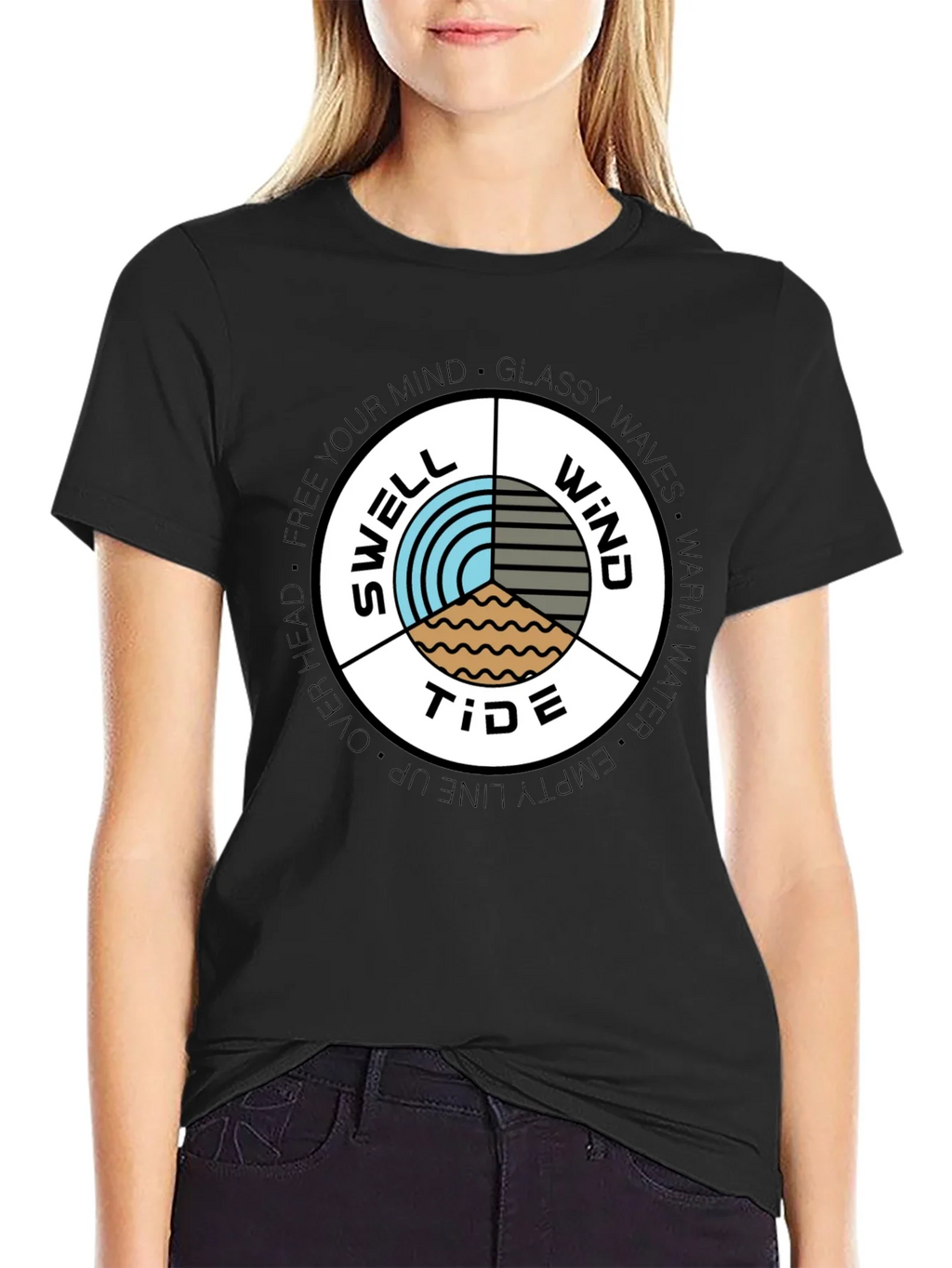 Swell Wind Tide Graphic Tee product image 5