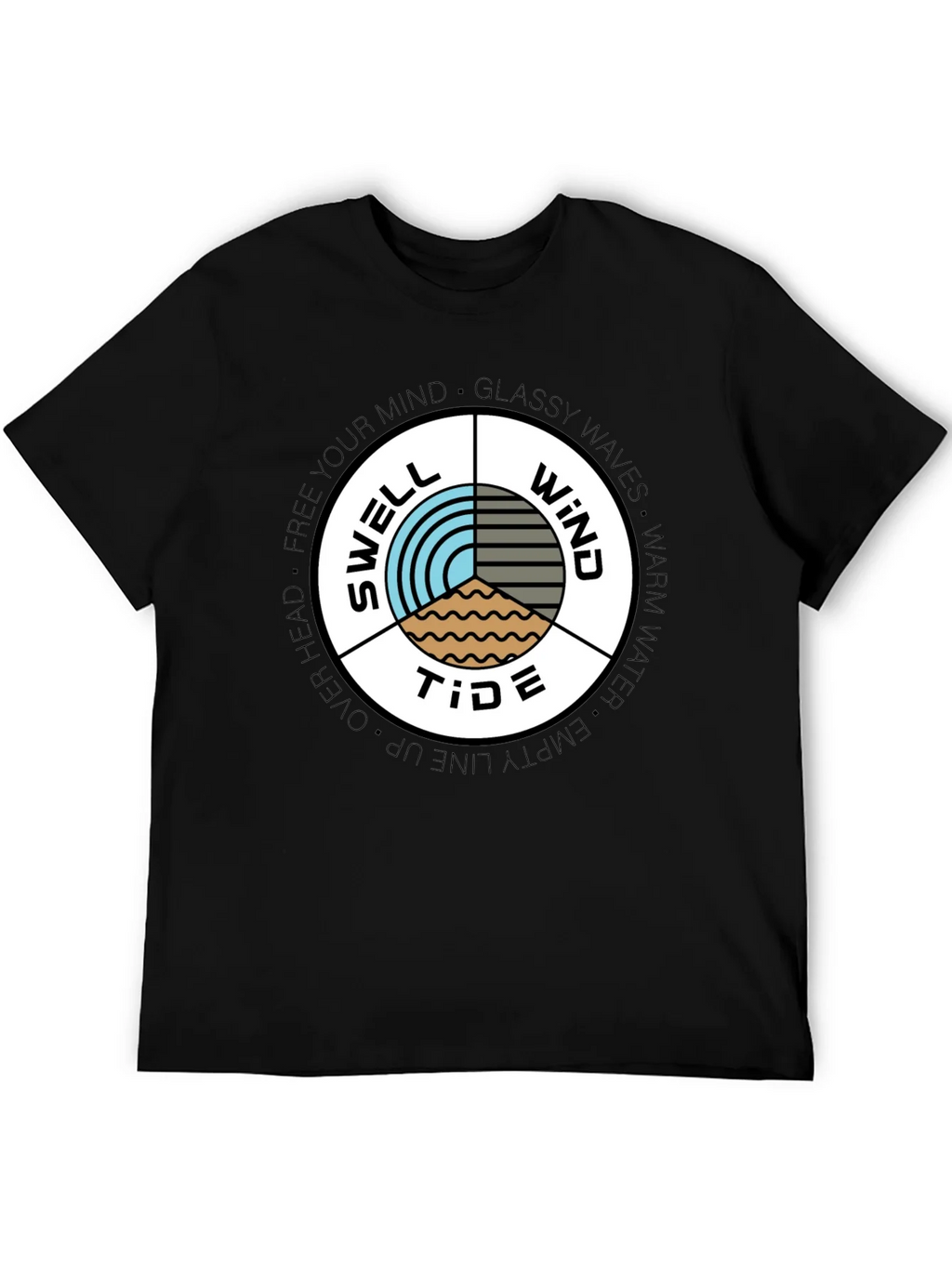 Swell Wind Tide Graphic Tee product image 8