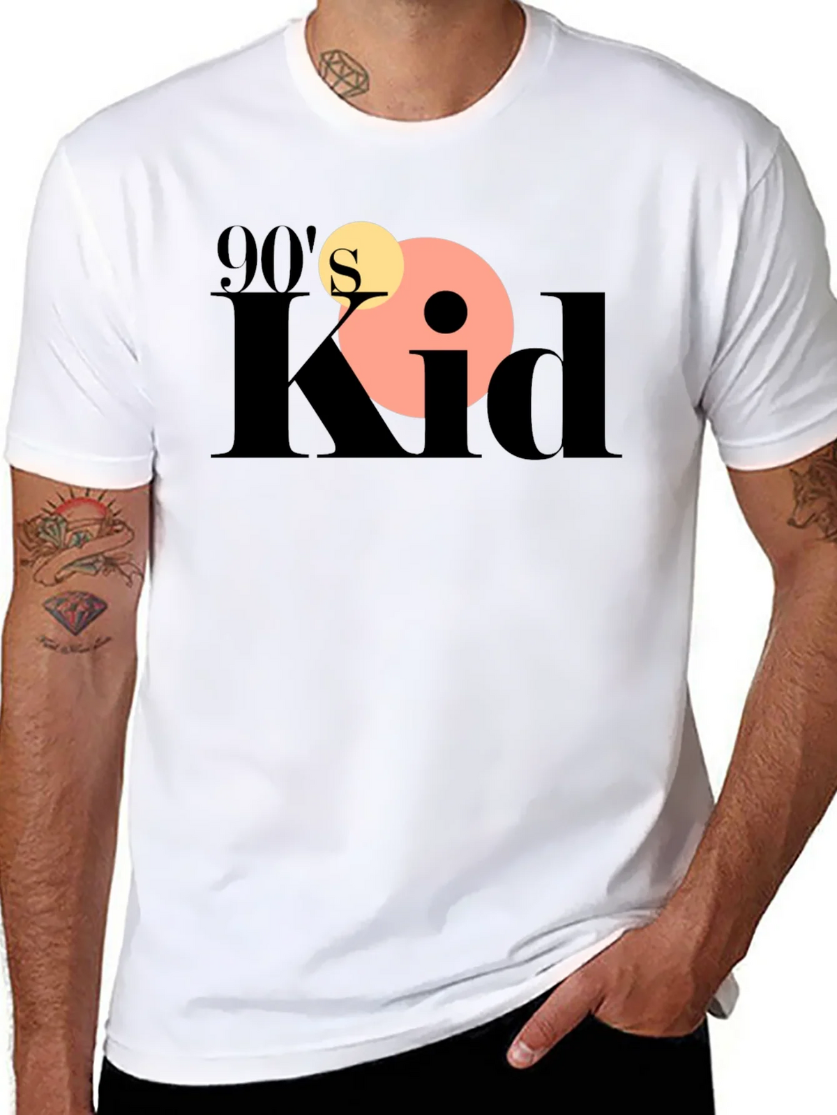 90s Kid Graphic Tee - Black product image 10