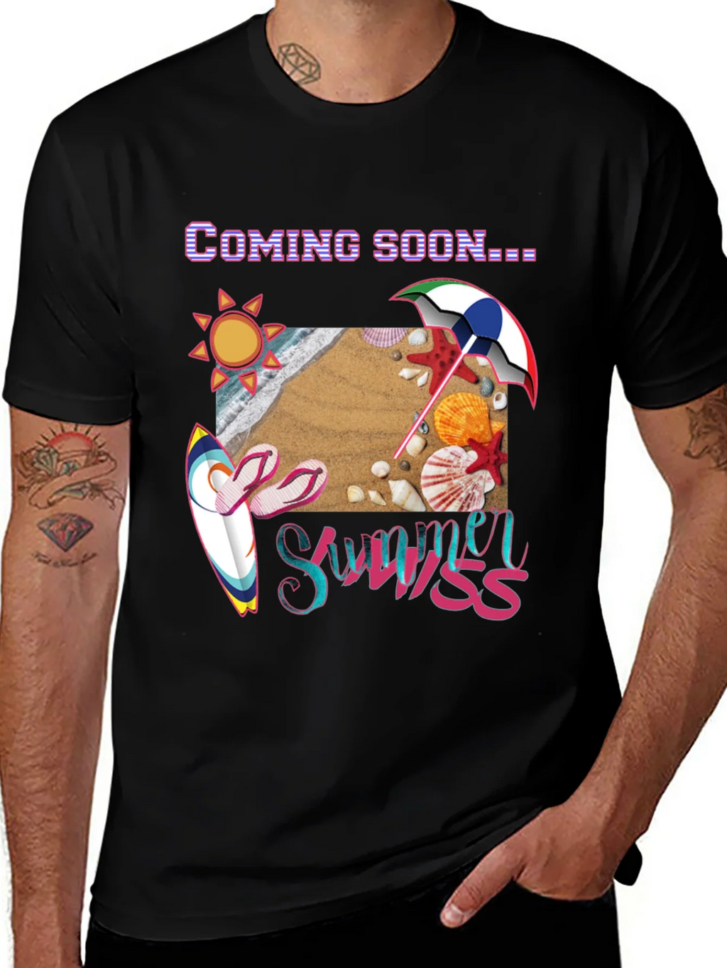 Summer Beach T-Shirt - Coming Soon product image 1