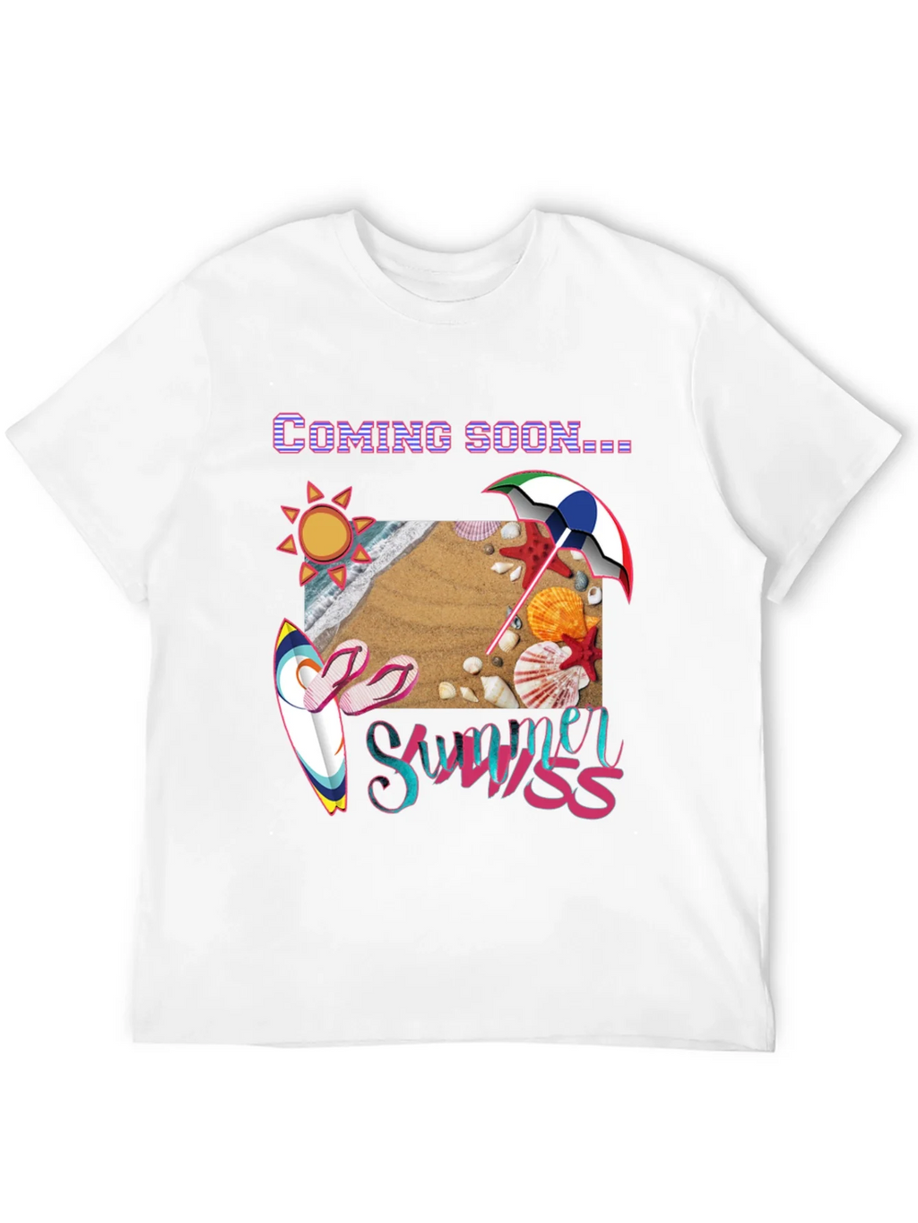 Summer Beach T-Shirt - Coming Soon product image 3