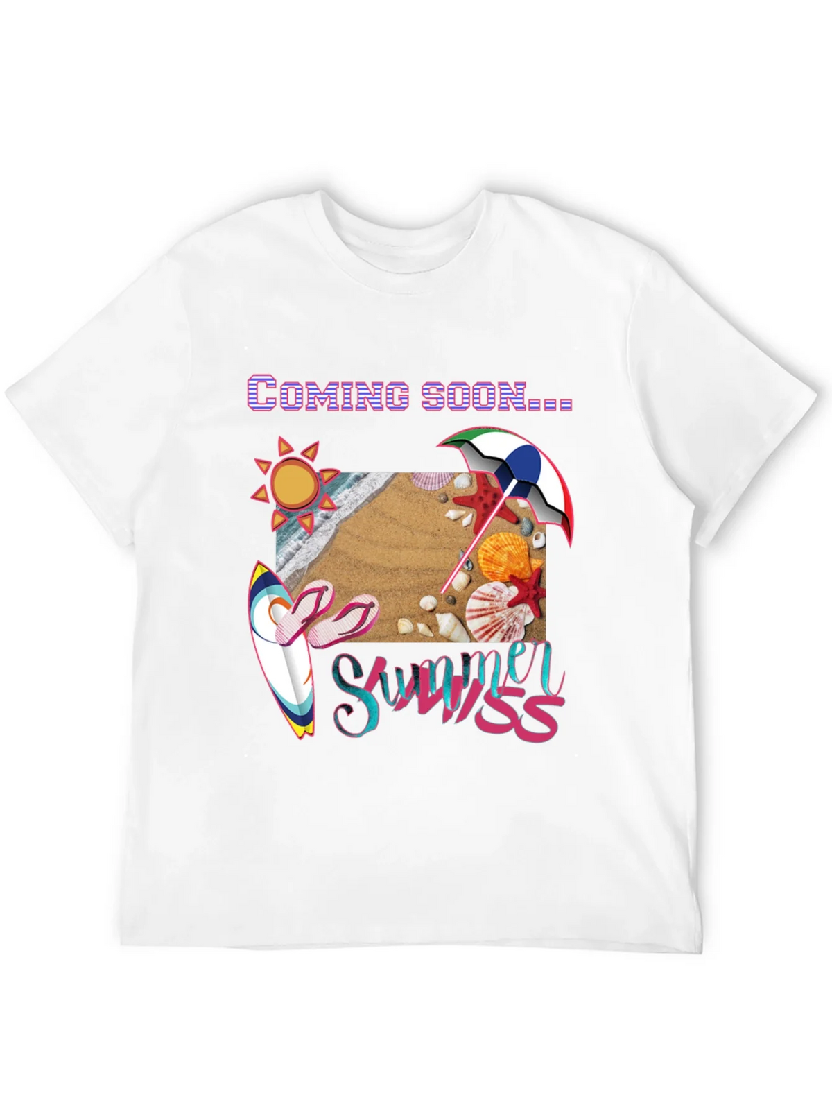 Summer Beach T-Shirt - Coming Soon product image 3