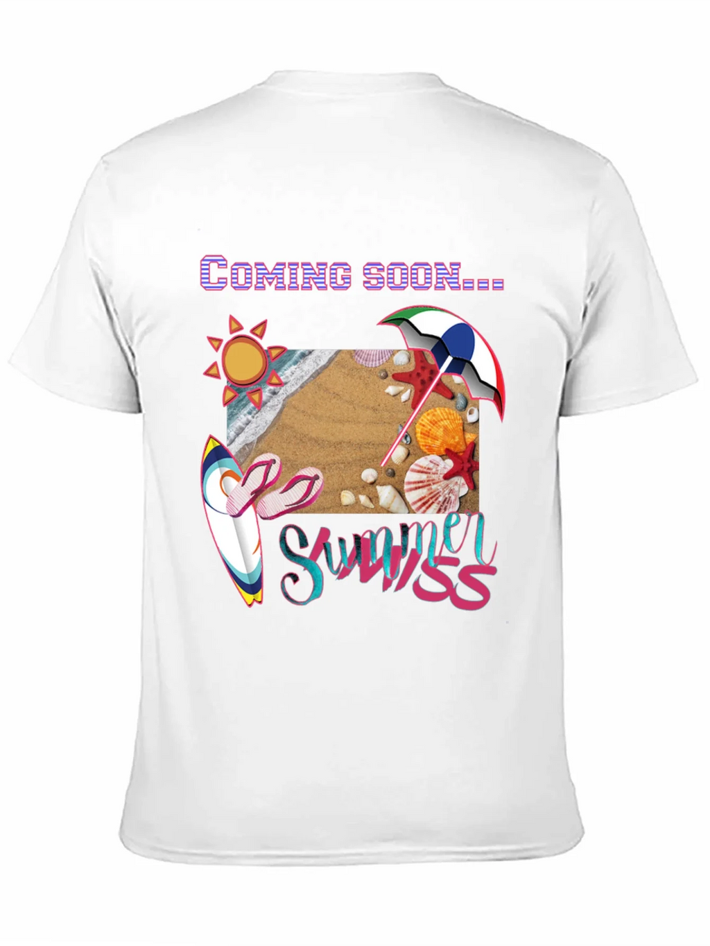 Summer Beach T-Shirt - Coming Soon product image 2