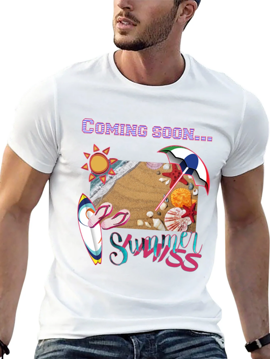 Summer Beach T-Shirt - Coming Soon product image 4
