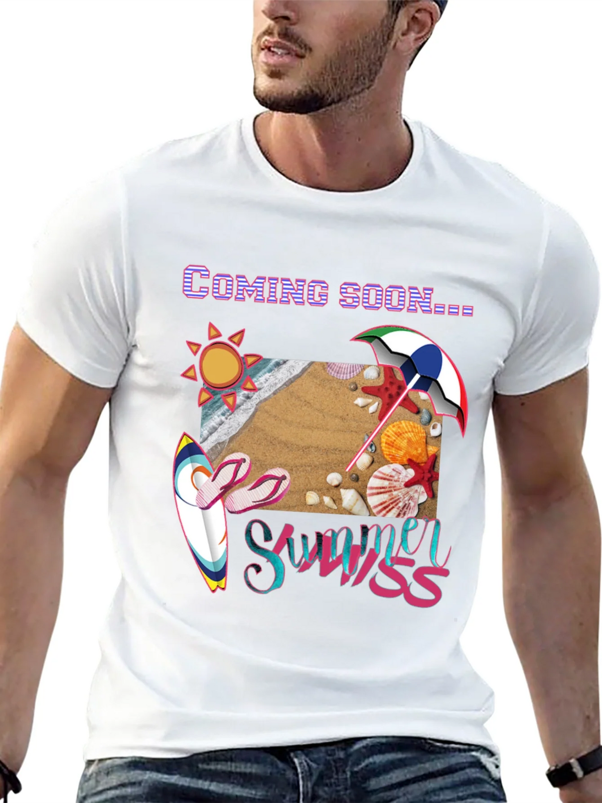 Summer Beach T-Shirt - Coming Soon product image 4