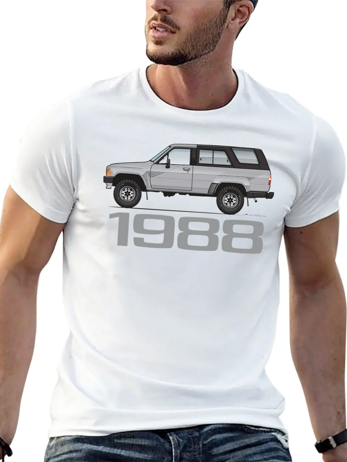 1988 4Runner T-Shirt - Classic Off-Road Vehicle Tee product image 4