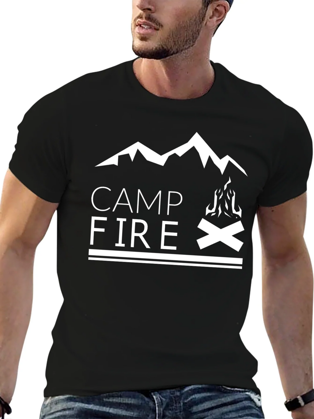 Campfire Graphic T-Shirt - Outdoor Adventure product image 9