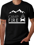 Campfire Graphic T-Shirt - Outdoor Adventure product image 1