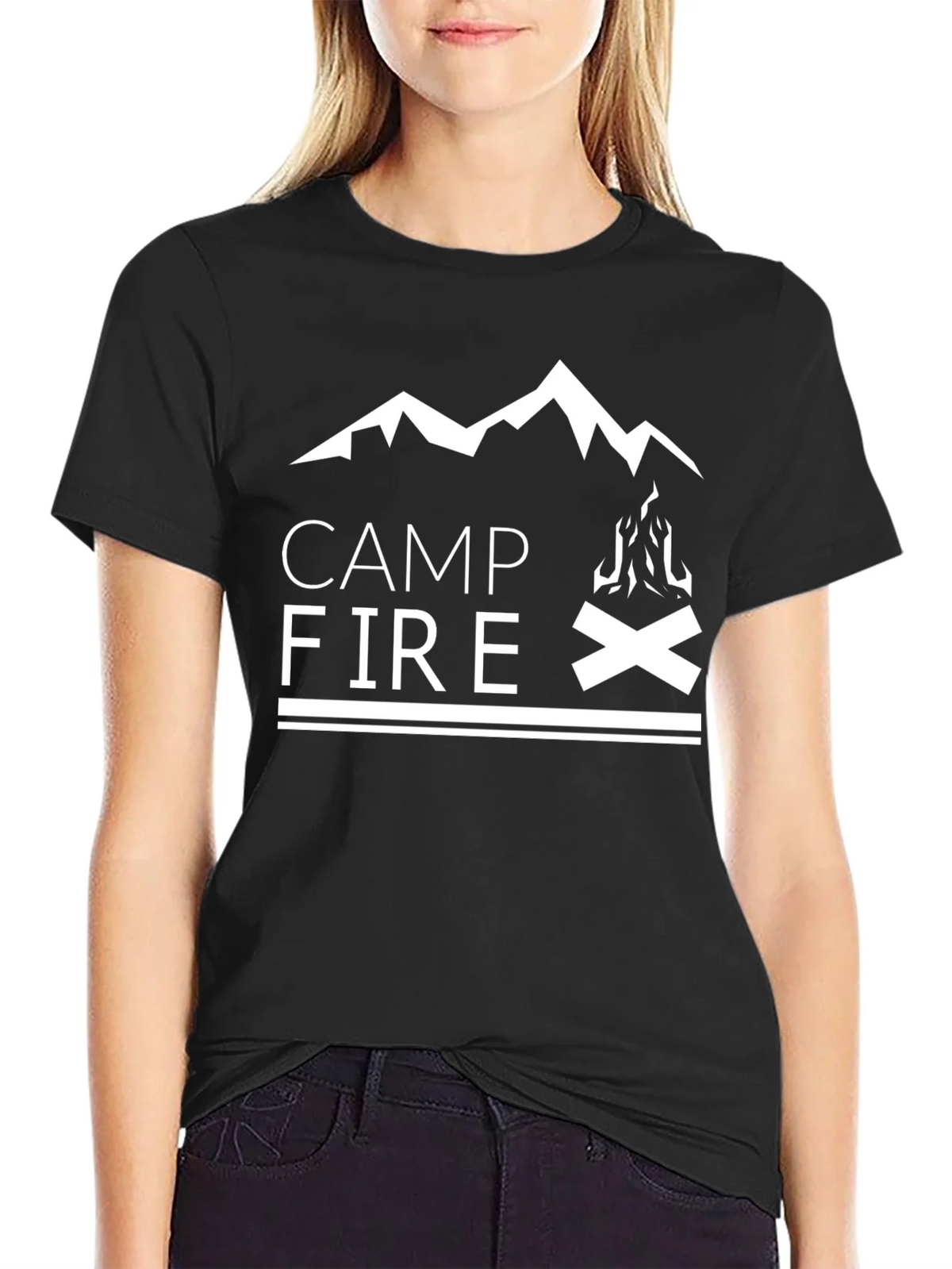 Campfire Graphic T-Shirt - Outdoor Adventure product image 5