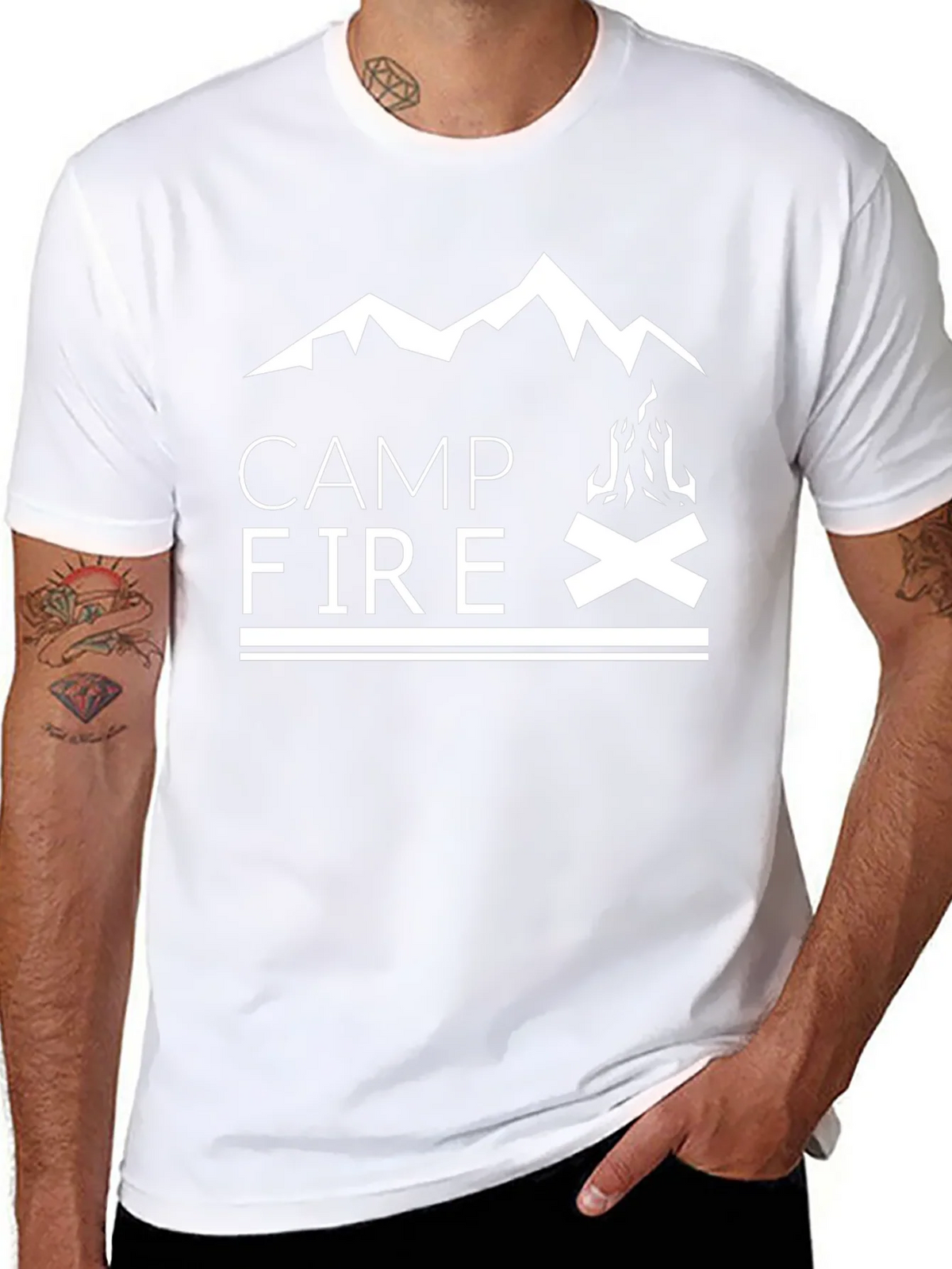 Campfire Graphic T-Shirt - Outdoor Adventure product image 10
