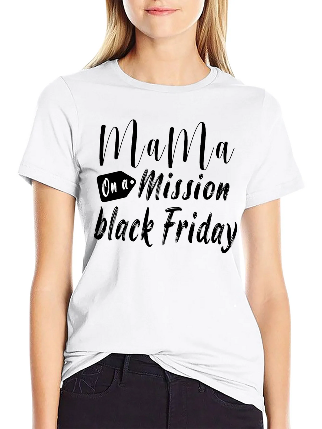 Mama On a Mission Black Friday T-Shirt product image 11