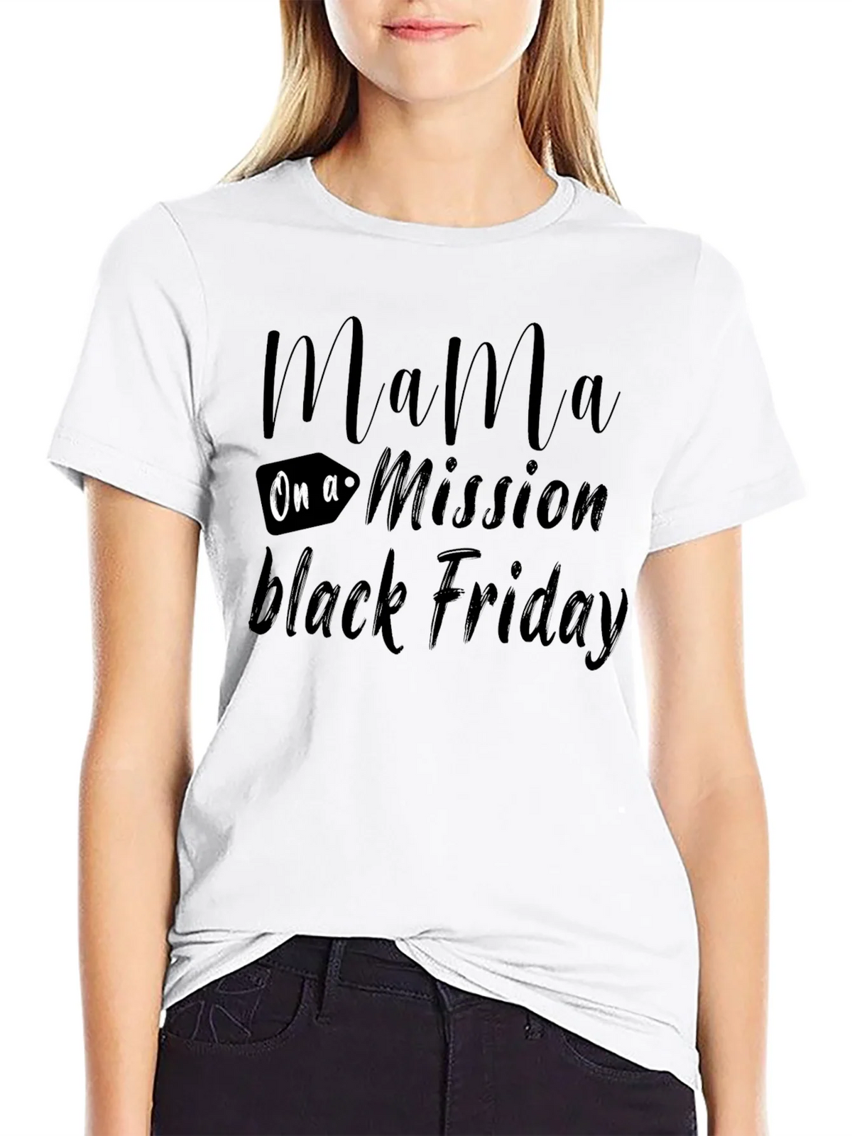 Mama On a Mission Black Friday T-Shirt product image 11